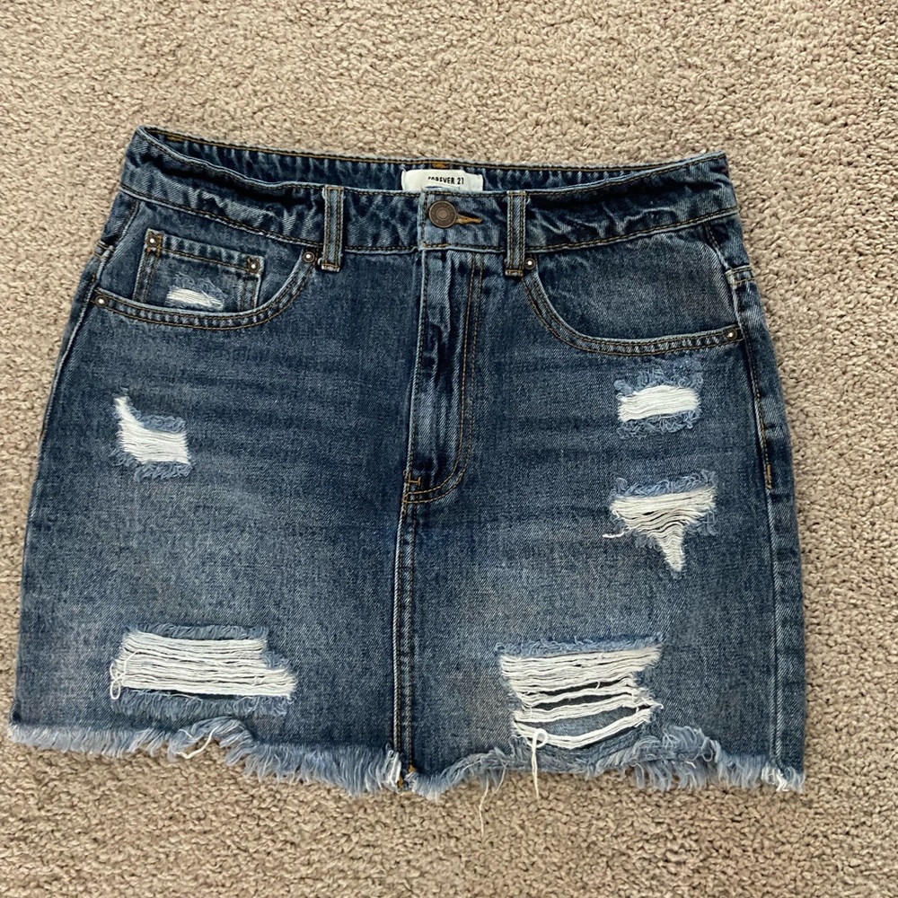 Denim Skirt M